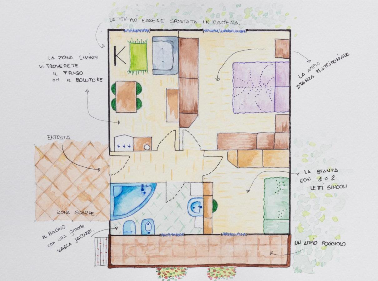 بيرجيني فالسويانا B&B Suite Casagrande المظهر الخارجي الصورة